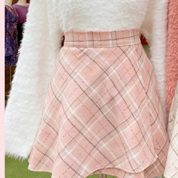 Wool blend mini skort-XS - Picture 4 of 6